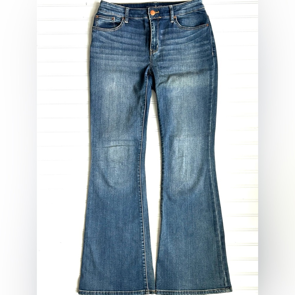 The PLATINUM FLARE by Chico’s Size 00 Jeans Y2K